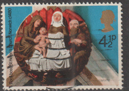 GB 1974 Christmas Stamps ULH SG 967