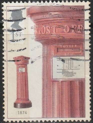 ENGLAND 2002 British Pillar Boxes ULH SG 2317