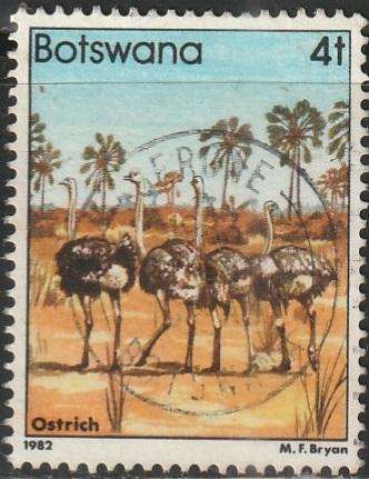 BOTSWANA 1982 Birds ULH SG 518