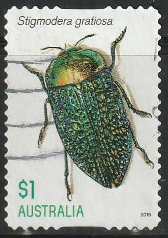 AUSTRALIA 2016 Insects - Jewel Beetles ULH  SG 4626