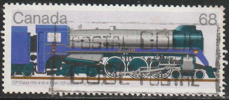 CANADA 1986 Railway Locomotives ULH SG 1226