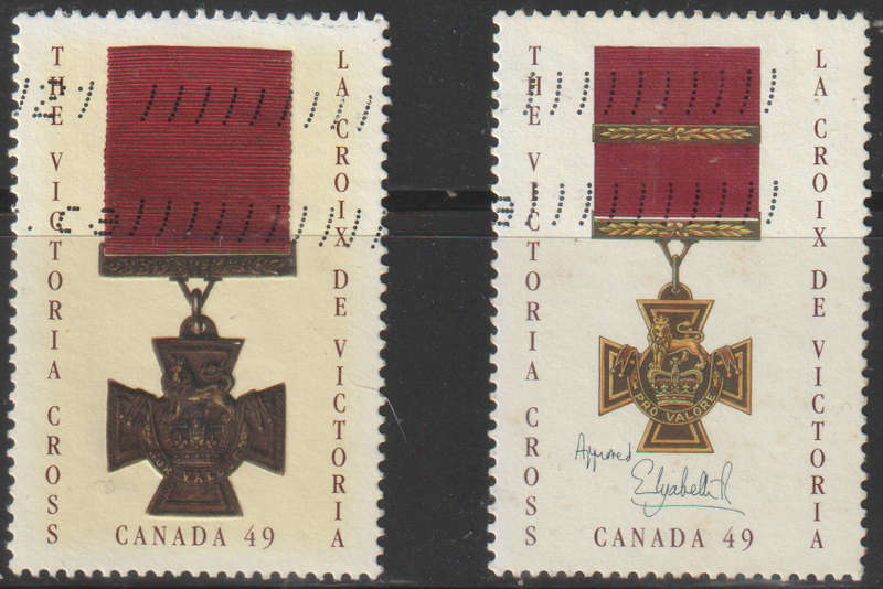 CANADA 2004 The Victoria Cross ULH SG 2296/7