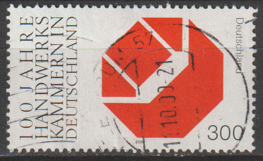 GERMANY 2000 The 100th Anniversary of the Craft Guild ULH SG 2973
