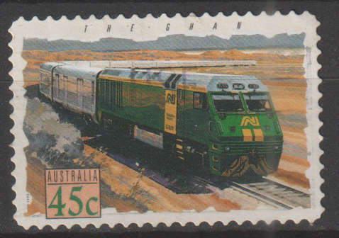 AUSTRALIA 1993 Popular Trains - Self-Adhesive ULH SG 1416