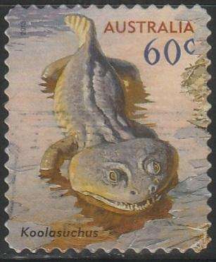 AUSTRALIA 2013 Prehistorical Animals - Australias Age of Dinosaurs ULH SG 4069