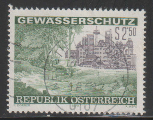 AUSTRIA 1979 Protecting the Waters UNH SG 1842