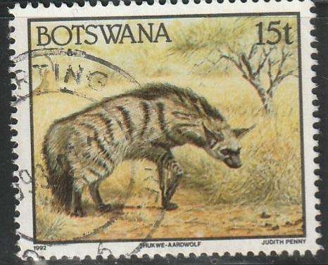 BOTSWANA 1992 Animals ULH SG 744