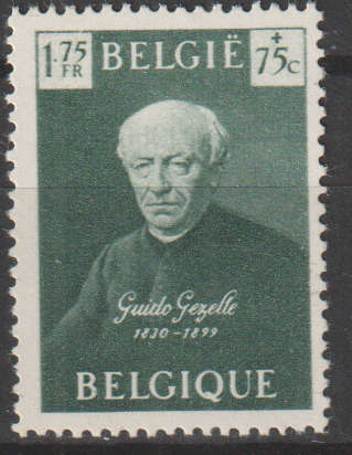 BELGIUM  1949 Guido Gezelle MM SG 1297