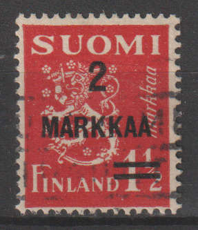 FINLAND 1937 Overprint ULH SG 315