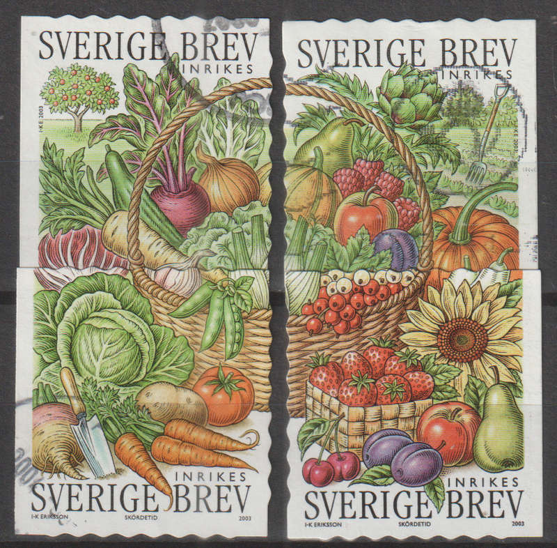 SWEDEN 2003 Harvest Time ULH SG 2287-90