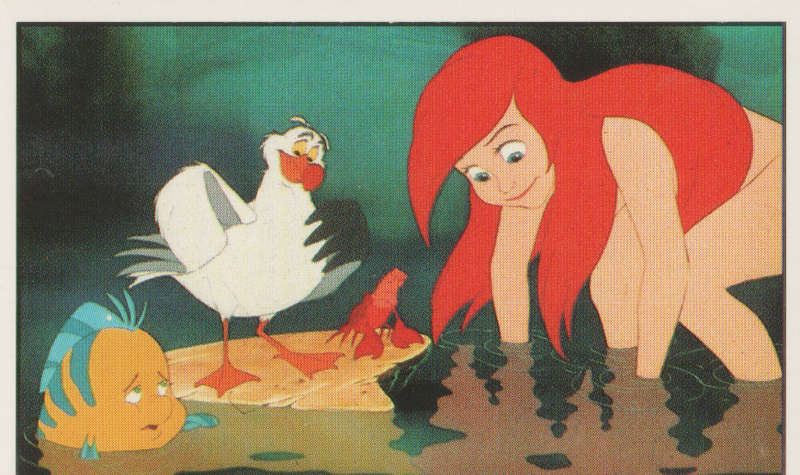PANINI COLLECTABLE STICKERS THE LITTLE MERMAID #134