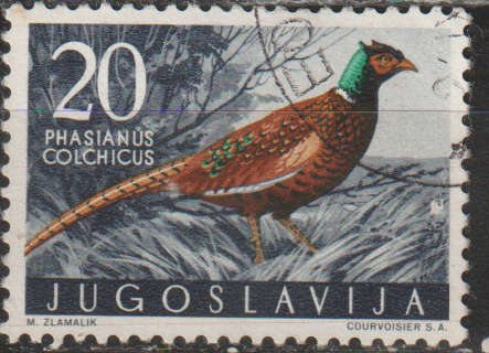 YUGOSLAVIA  1958 Local Fauna - Birds ULH  SG 881