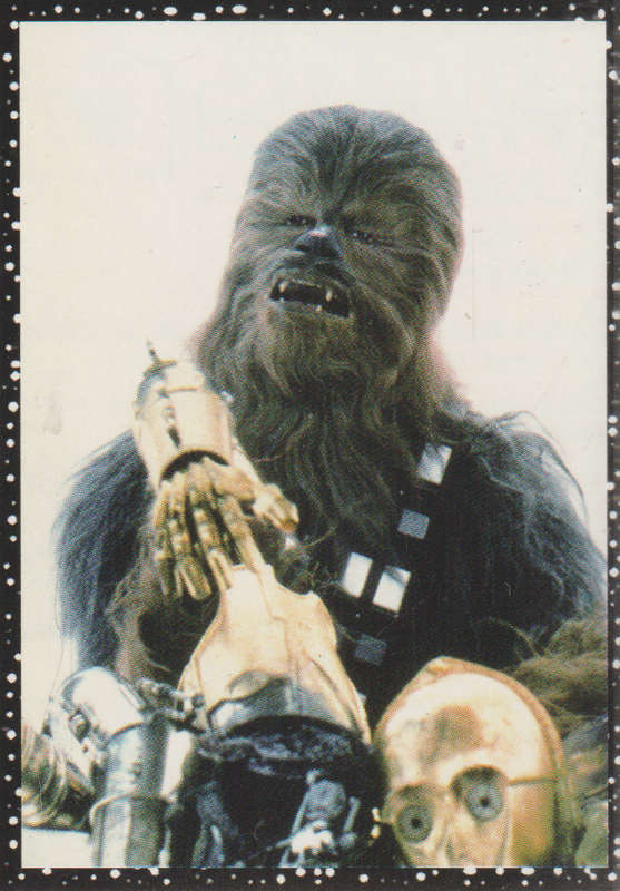 PANINI STAR WARS COLLECTABLE STICKER #90