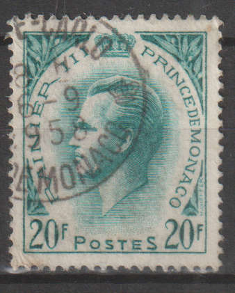 MONACO 1955 Prince Rainier III ULH SG 523