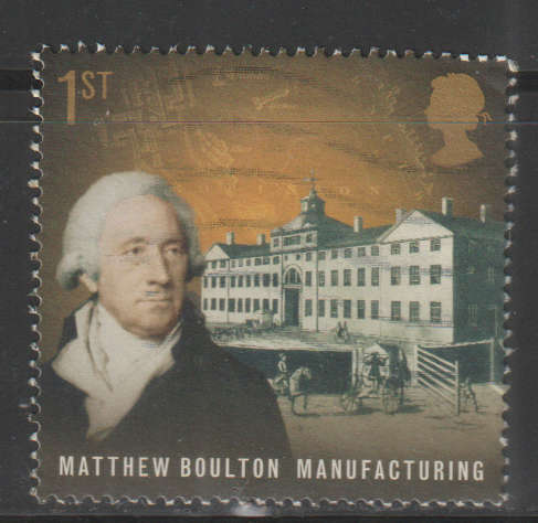 ENGLAND 2009 Pioneers of the Industrial Revolution ULH SG 2916