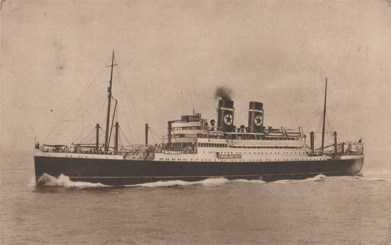 SHIPS OF THE WORLD POST CARDS ANDALUCIA STAR