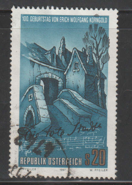 AUSTRIA 1997 The 100th Anniversary of the Birth of Erich Wolfgang Korngold UNH SG 2470