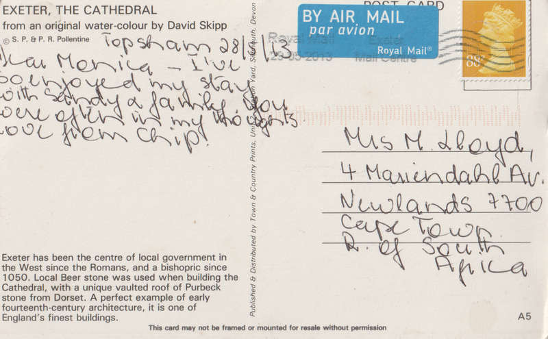 USED POST CARD
