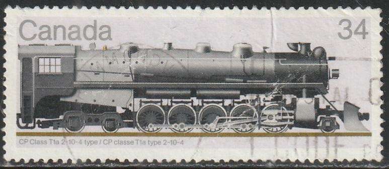 CANADA 1986 Railway Locomotives ULH SG 1223