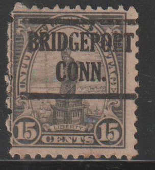 USA PRE CANCEL BRIDGEPORT CONN