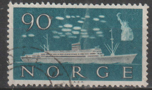 NORWAY 1960 Ships ULH SG 505