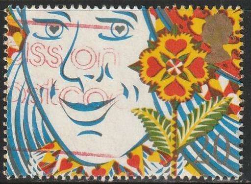 GB 1990 Famous Smiles ULH SG 1491