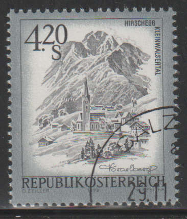 AUSTRIA 1979 Landscapes of Austria UNH SG 1681A