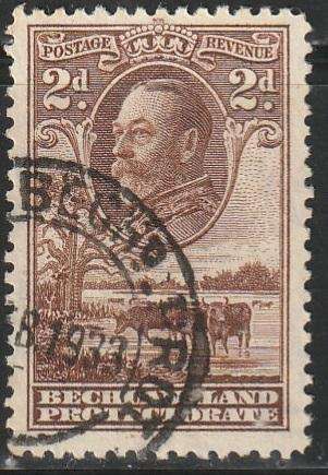BECHUANALAND 1932 King George V and Landscape ULH SG 101