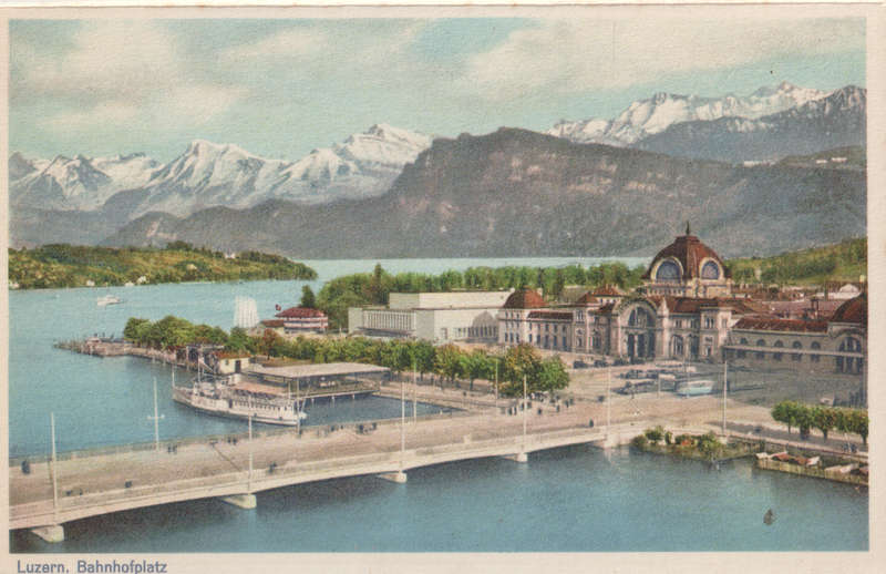 MINT POST CARD LUZERN