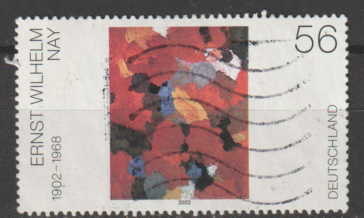GERMANY 2002 The 100th Anniversary of the Birth of Ernst Wilhelm Nay, 1902-1968 ULH SG 3123