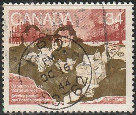 CANADA 1986 The 75th Anniversary of Canadian Forces Postal Service ULH SG 1198