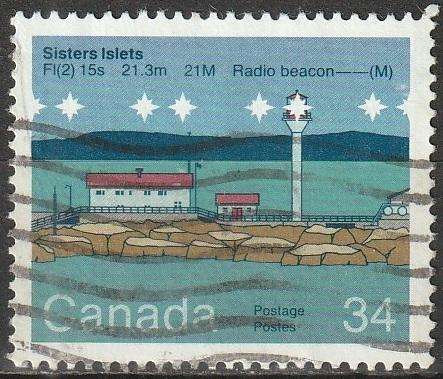 CANADA 1985 Canadian Lighthouses ULH SG 1176