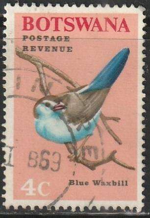 BOTSWANA 1967 Birds ULH SG 223