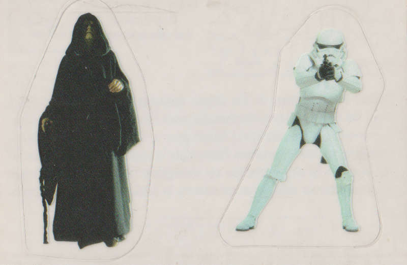 PANINI STAR WARS COLLECTABLE STICKER #S3