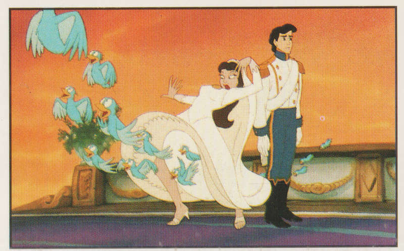 PANINI COLLECTABLE STICKERS THE LITTLE MERMAID #187