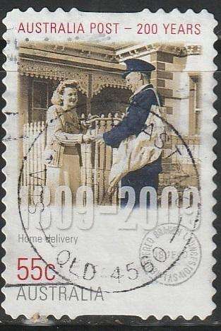 AUSTRALIA 2009 The 200th Anniversary of the Australian Post UNH SG 3163