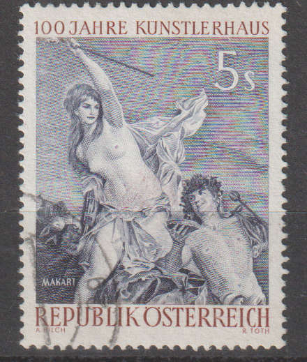 AUSTRIA 1961 The 100th Anniversary of the Society of the Visual Arts ULH SG 1368