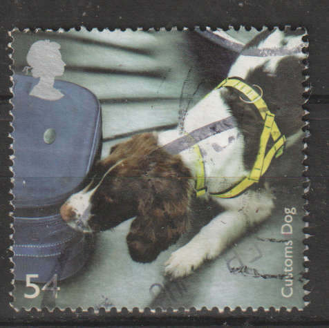 GB 2008 Working Dogs ULH SG 2809