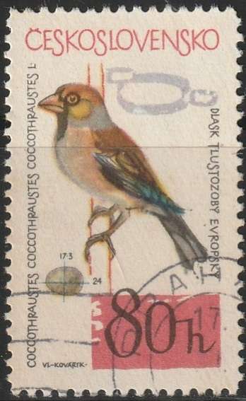 THEMATIC BIRDS CZECHOSLOVAKIA ULH