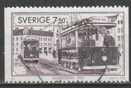 SWEDEN 1995 Trams ULH SG 1814