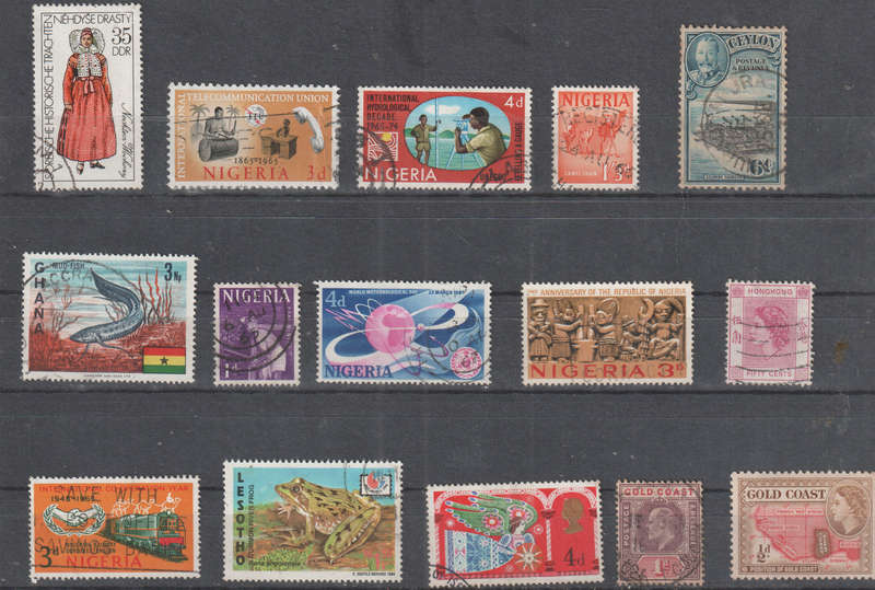 WORLD SELECTION BID PER STAMP TO TAKE ALL