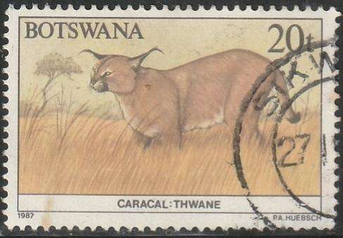 BOTSWANA 1987 Animals of Botswana ULH SG 629