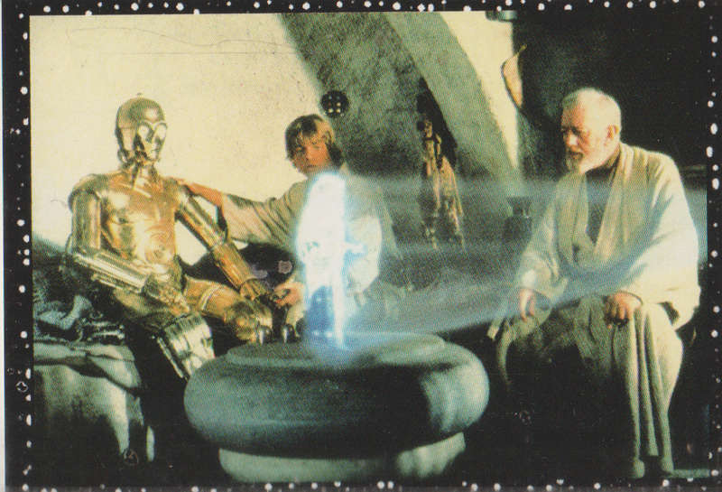 PANINI STAR WARS COLLECTABLE STICKER #11
