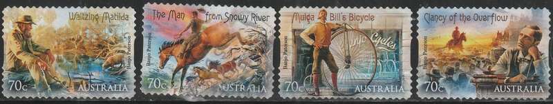 AUSTRALIA 2014 Bush Ballads ULH SG 4180-3