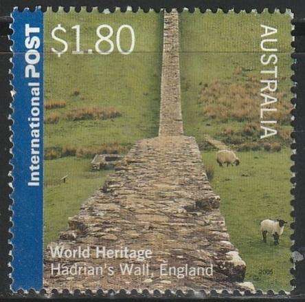 AUSTRALIA 2005 World Heritage joint issue Australia - UK ULH SG 2509