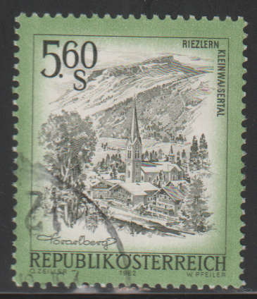 AUSTRIA 1982 Austrian Landscapes UNH SG 1683B