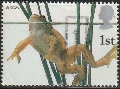 ENGLAND 2001 EUROPA Stamps - Water, Treasure of Nature - Pond Life ULH SG 2220