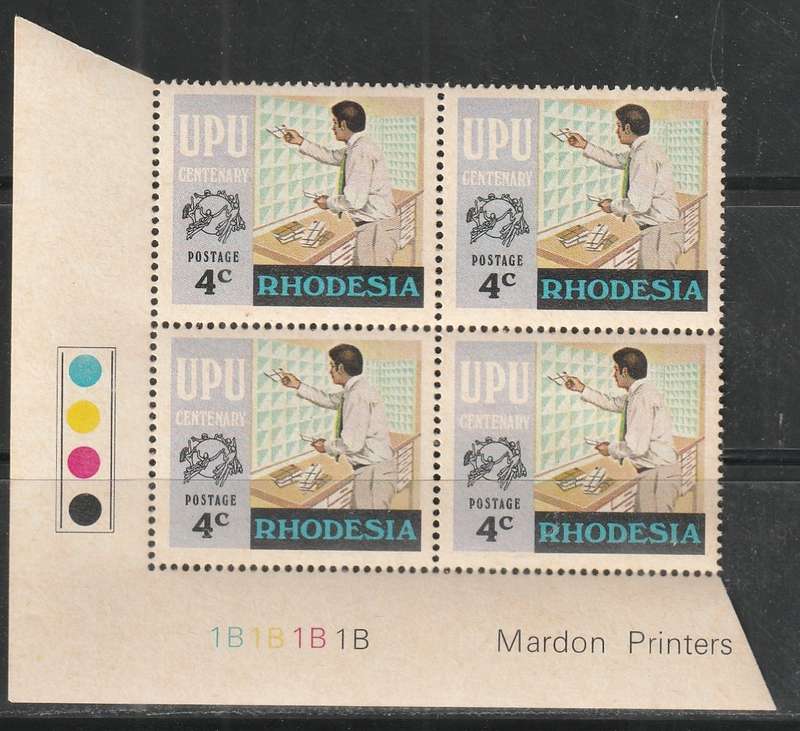 RHODESIA CONTROL BLOCK UMM