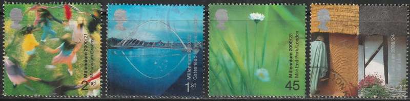 GB 2000 People and Places ULH SG 2148-51