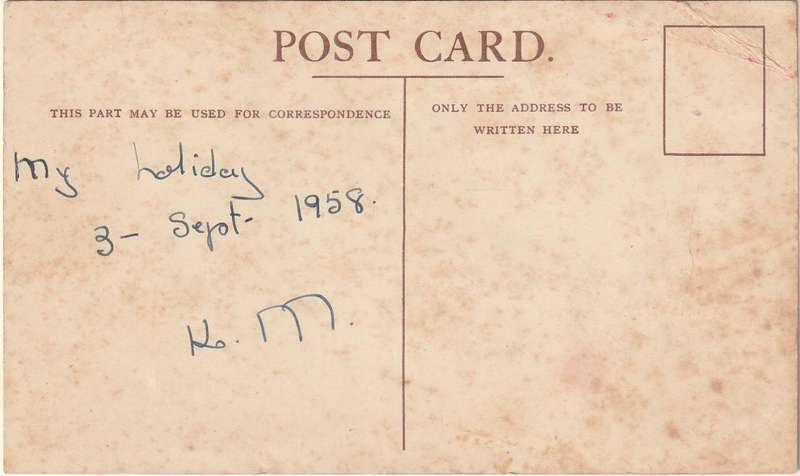 USED UNION CASTLE LINE POST CARD BLOEMFONTEIN CASTLE 1958